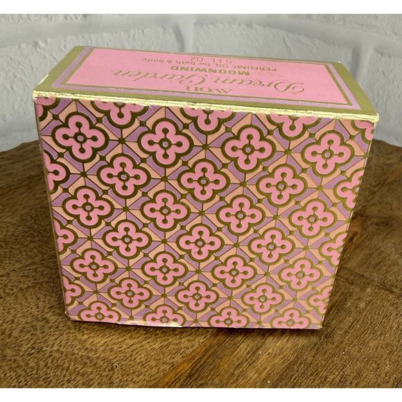 NEW Vintage Avon DREAM GARDEN Watering Can Perfume MOONWIND Perfume Oil 0.5 oz - Picture 6 of 11